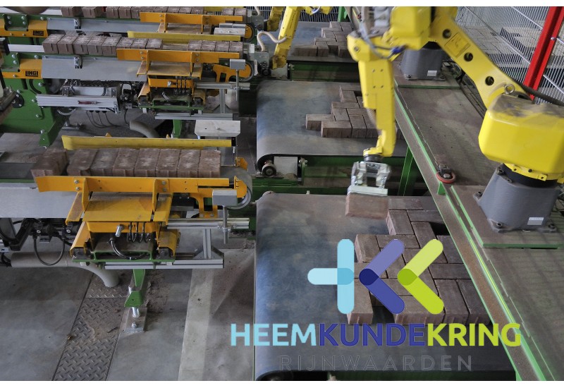 Geautomatiseerde stenen sorteer- en inpakstraten van der Sanden F00002442